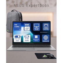 Asus ExpertBook P1503CVA-C516512G0DTKD48 Core 5 210H 8 GB 512 GB SSD 15.6" W11H Dizüstü Bilgisayar