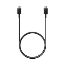 Ep-dn980 Usb-c To Usb-c 3a 25w Hızlı Şarj Ve Data Kablosu 1 Metre Siyah