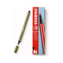 Keçe Uçlu Boya Kalemi 1 Mm Yosun Yeşili 68/35 10 Lu Paket