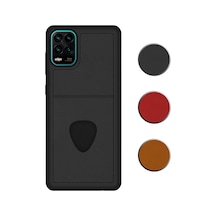 FitCase Xiaomi Mi 10 Lite Kılıf Proda Deri Tek Kartlık Cepli Kapak