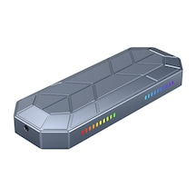 Orico USB 3.1 Gen2 RGB M.2 NVMe SSD Harddisk Kutusu M2VG01