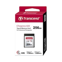 Transcend TS256GCFE820 256 GB CFE820 CFexpress CompactFlash Hafız