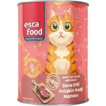 Esca Food Dana Etli Yetişkin Kedi Konserve Maması 415gr