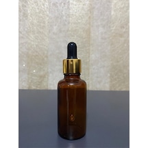 30 Ml Amber Şişe Cam Damlalıklı Şişe 50 Adet