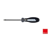 Ceta Form 4 X 100 Mm Elmas Kayma Önleyici Düz Tornavida F10d-040-100