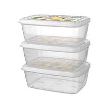 Saklama Kabı 3 Lü Set 850 Ml N1134277 Çok Renkli