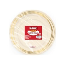 Karton Tabak, Orta Boy, 19 Cm, 10 Adet, Tek Kullanımlık 124-Pembe