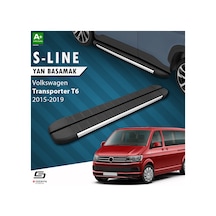 S-dizayn Vw Transporter T6 Uzun Şase S-line Aluminyum Yan Basamak 253 Cm 2015-2019 A+ Kalite