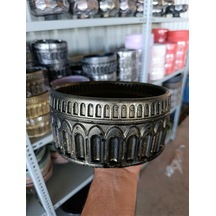 Antik Arena Taş Saksı 21 11 Cm Ve Para Çiçeği