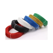 1x2.5 MM2 SIAF 14 AWG Yumuşak Silikon Kablo siyah 1 Metre