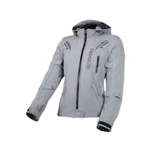 4riders Alice Pro Korumalı Softshell Kadın Motosiklet Montu Gri