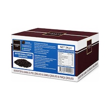 Callei Chocolate Bitter Damla Çikolata 3 Kg Pasta, Kurabiye Ve Profesyonel Tatlı Tarifleri İçin Yoğun Bitter Çikolata