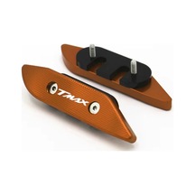 Yamaha Tmax 530 Uyumlu Dekoratif Ayna Kapağı Turuncu Çok Renkli