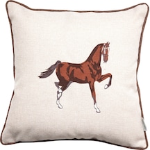 Mudo Home Wıld At Kırlent Ekru 43x43