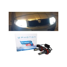 Skoda Superb Led Xenon Kısa Far Ampulü H7 Ultimate 9500 Lumens Yeni Seri Beyaz 2002-2006