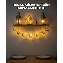 Minare Ramazan Led Işık Renkli