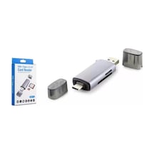 Hadron Hdx7031 Card Reader Usb3.0 + Type-c All In One Gri Atud-19