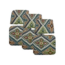 Knsz minder seti 3 lü mazlum kilim desen oturma ve sırt tel sandalyesi minderi bir arada