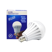 Pm-13387 E27 15w Akıllı Şarjlı Led Ampul 6500k Beyaz Elektrik Kesintisine Duyarlı Belirtilmemis
