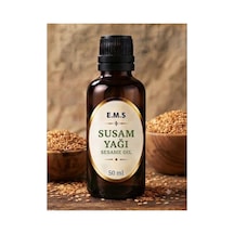 50 Ml Susam Yağı Sesame Oil % 100 Saf Soğuk Pres.