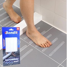 Ayrex Telvesse Bondit Banyo Mutfak Kaygan Zemin Bandı Kaydırmazlık Bant 2x20cm