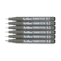 Artline Drawing System Teknik Çizim Kalemi 6'lı Set