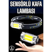 Kafa Lambası El Fenerli Kamp Lambası Usb Şarjlı Esnek Lamba Diğer