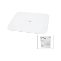 Ers Gizli Ekran -soft Beyaz Cam Zemin Dijital Baskül Terazi 180kg Sensör -led Ekran -oda Tf-1070