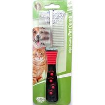 Catdog Life Dolaşıklık Kıtıklaşma Önlemek İçin Çift Taraflı Köpek Tarağı