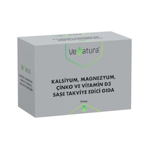 Venatura Kalsiyum, Magnezyum, Çinko Ve Vitamin D3 30 Saşe Venatura Kalsiyum, Magnezyum, Çinko Ve Vitamin D3 30 Saşe