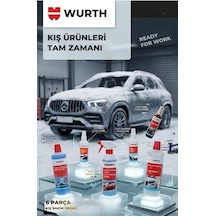 Würth Kış Bakım Ürünleri Seti Araçlar İçin Komple Koruma Ve Temizlik