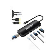 Usb-c Capture Dock, Switch 2 Ve Steam Deck İçin 4k 60 Hdmı Çıkışlı Video Yakalama İstasyonu, Pd 100w Şarj, Gigabit Ethernet, Usb 3.0 Hub, Obs Uyumlu