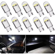 Universal T10 1smd Mini Beyaz Led Ampul 10lu Paket
