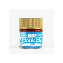 Mr.hobby N-009, 10 Ml. Gold Acrysion Maket Boyası Standart