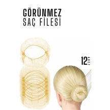 Zenvac Sarı Saç Filesi Görünmez 12 Adet 720100 Zenvac29