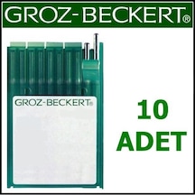 Groz Beckert Uyx128 Kemer Makine İğnesi Uzun 10 Numara