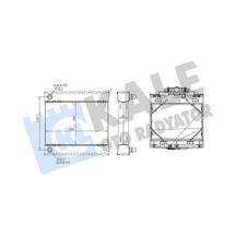 Kale-radyator Ilave Su Radyatoru Sag Bmw N20 N55 N57 F07 F10 F11 F18 F06 F12 F13 F01 F02 Kale 364310 17117802662