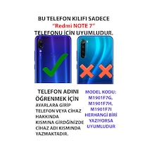 Redmi Note 7-7 Pro Uyumlu Kedi & Köpek Pati Dokunuşu Kalp Desenli Baskılı Silikon Kılıf