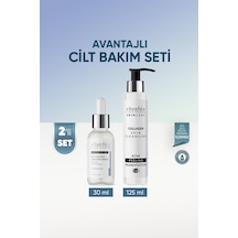 Göz Çevresi Kolajen Serum &   & Cilt Temizleyici Peeling 2'li Set