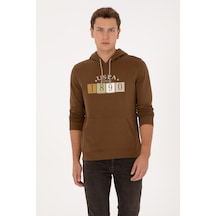 U.s. Polo Assn. Erkek Haki Sweatshirt 50316364-vr027 Haki