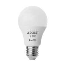 Ledolet 8,5w E27 Led Ampul Beyaz Işık - 6500k