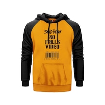 Skid Row No Frills Video Sarı Renk Reglan Kol Sweatshirt Sarı