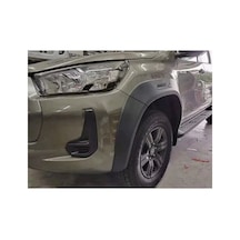 2021+ Toyota Hilux Çamurluk Dodik Uzun Model Kabartma Kaplama Koruma Off Road İthal