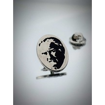 Yörük Tasarım Atatürk Döküm Yaka Rozeti