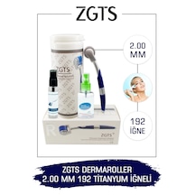 Zgts Blue Line Dermaroller 2.00mm Titanyum 192 Iğneli Derma Rolle