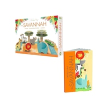Puzzle - Kitap Ve Ahşap Oyuncaklar - Savannah Mavi