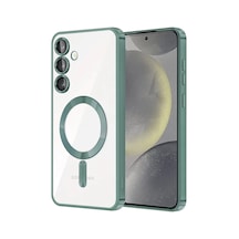 Newface Samsung Galaxy Uyumlu A55 5g Kross Magneticsafe Kapak - Koyu Yeşil Belirtilmemiş