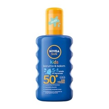 Nıvea Sun Spf50+ Çocuklar İçin Yüksek Güneş Koruyucu Vücut Spreyi 200ml,ekstra Suya Dayanıklı,e&c Vitamini