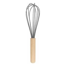 Bambu Saplı Silikon Çırpıcı (SAP-30) Gri