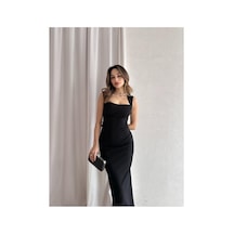 Cıel Kadın Maxi Elbise - Siyah Siyah